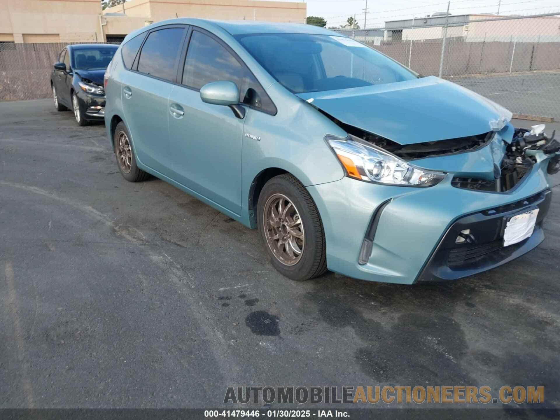 JTDZN3EU1GJ042011 TOYOTA PRIUS V 2016