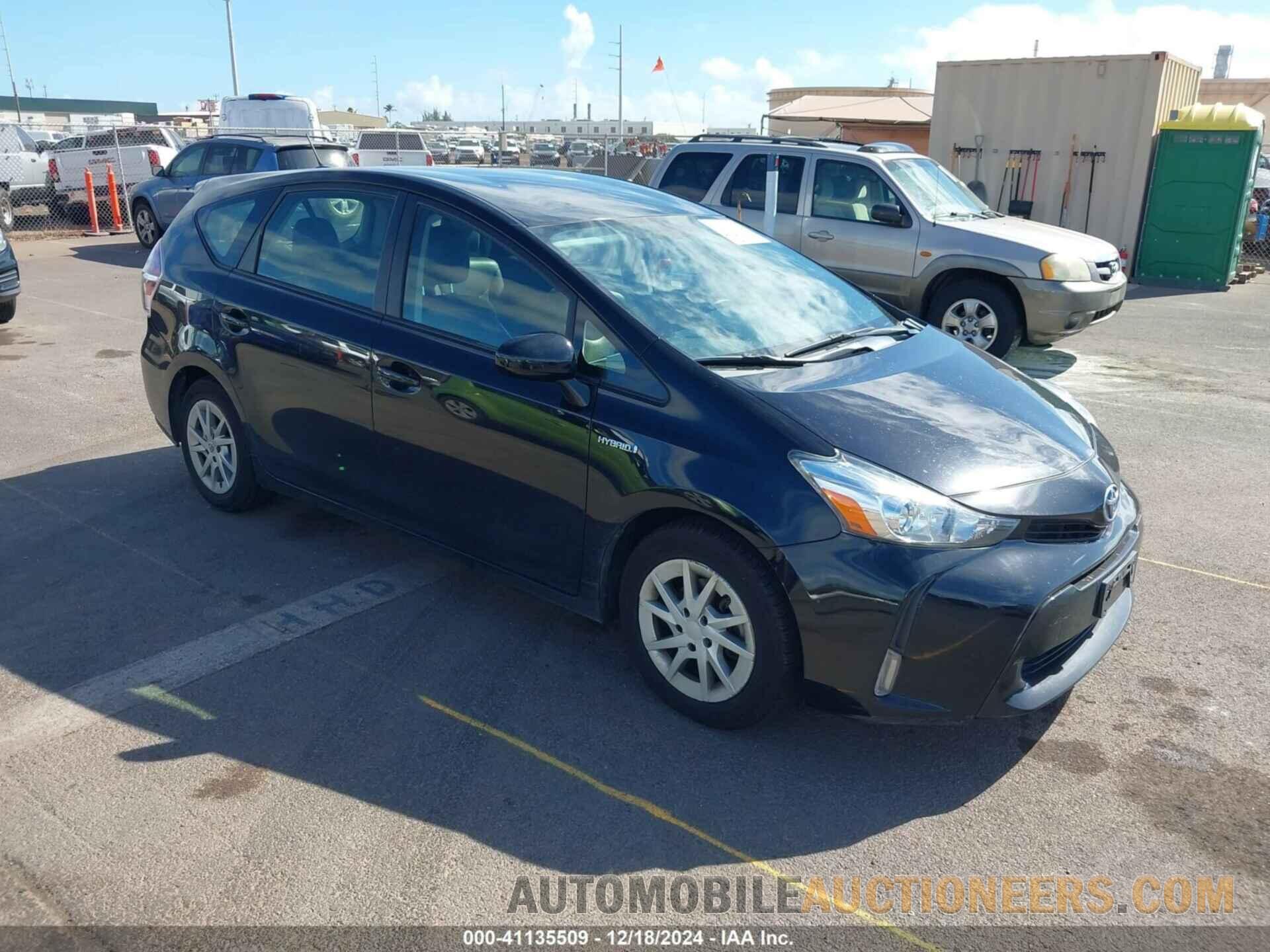 JTDZN3EU1GJ042882 TOYOTA PRIUS V 2016