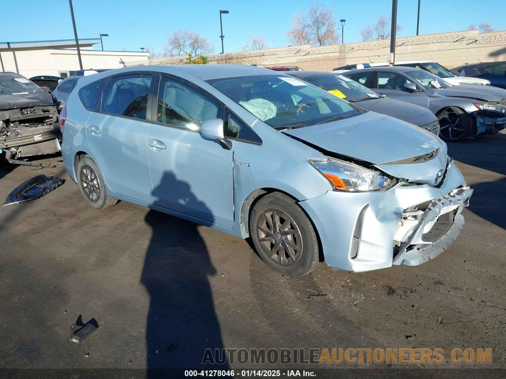 JTDZN3EU1GJ045717 TOYOTA PRIUS V 2016