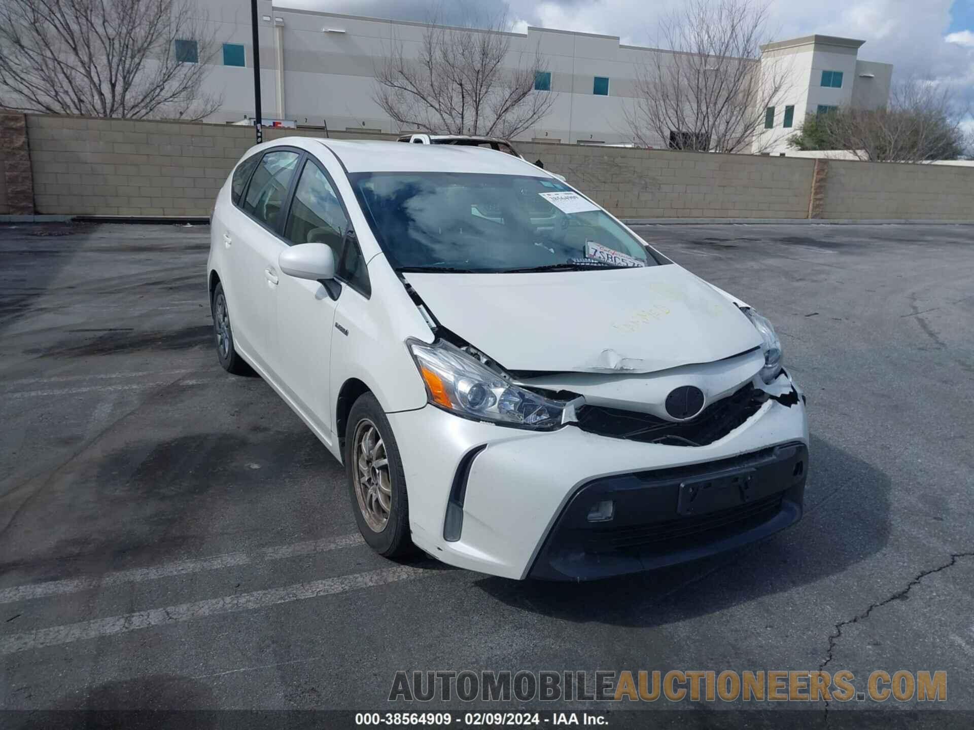 JTDZN3EU1GJ046348 TOYOTA PRIUS V 2016