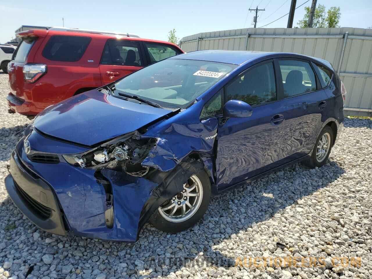 JTDZN3EU1GJ047337 TOYOTA PRIUS 2016