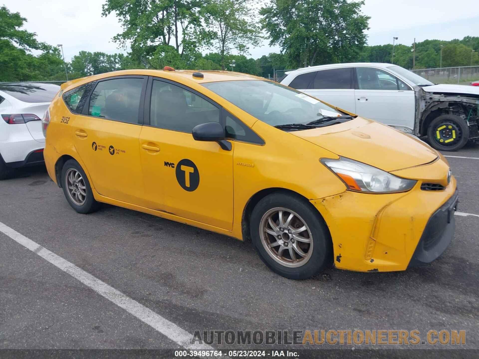 JTDZN3EU1GJ049041 TOYOTA PRIUS V 2016