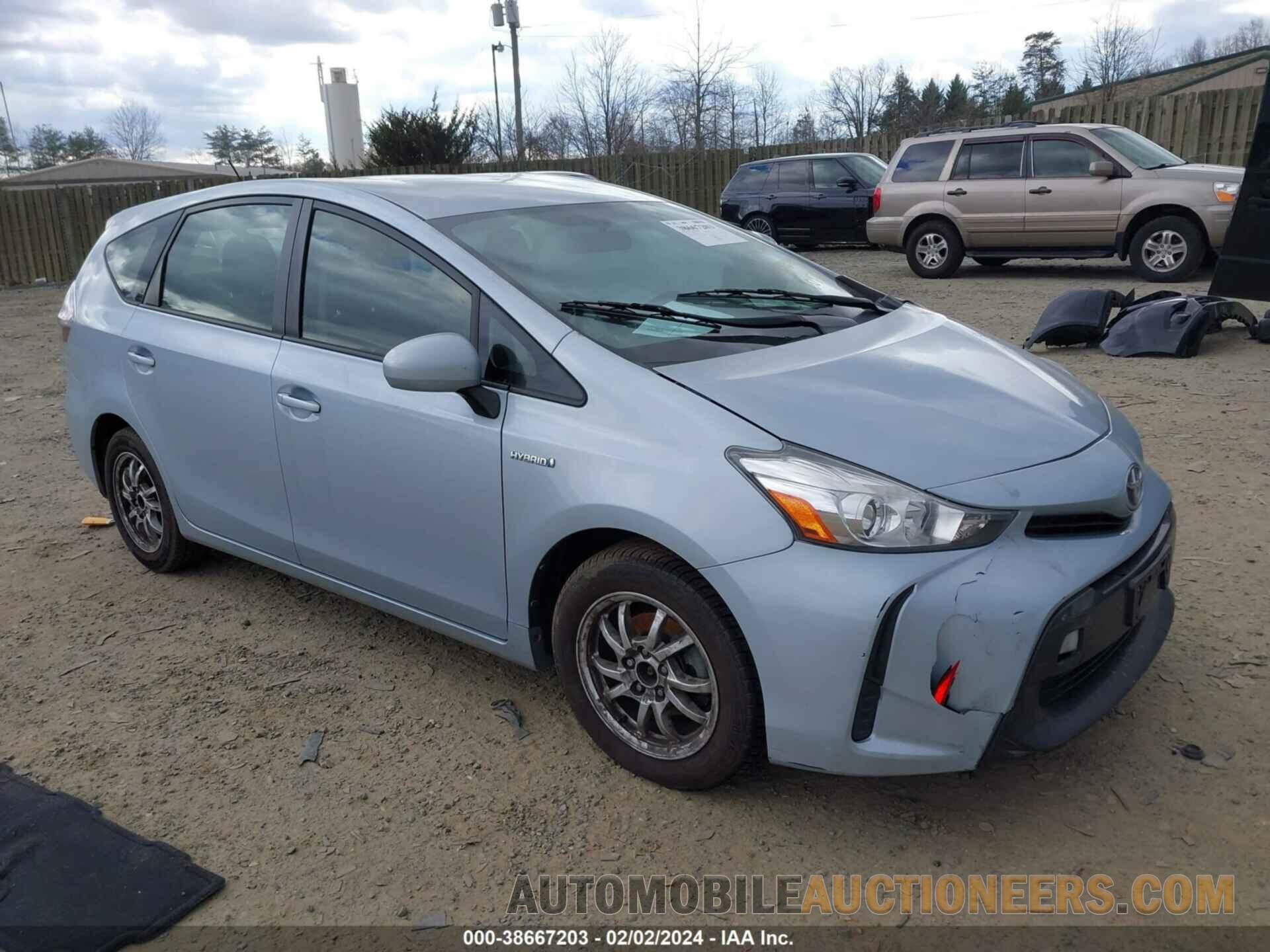 JTDZN3EU1GJ049234 TOYOTA PRIUS V 2016