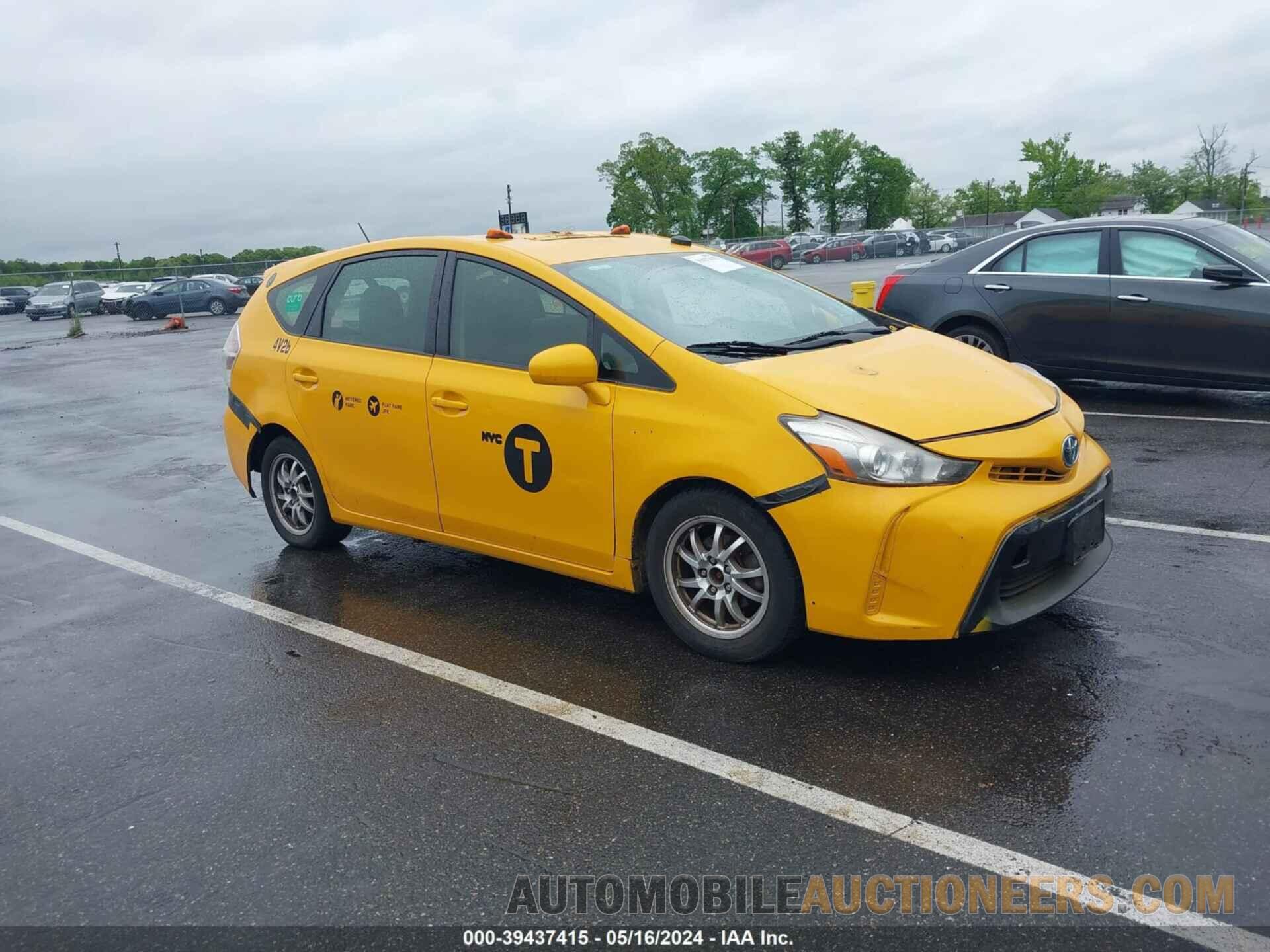 JTDZN3EU1GJ050223 TOYOTA PRIUS V 2016