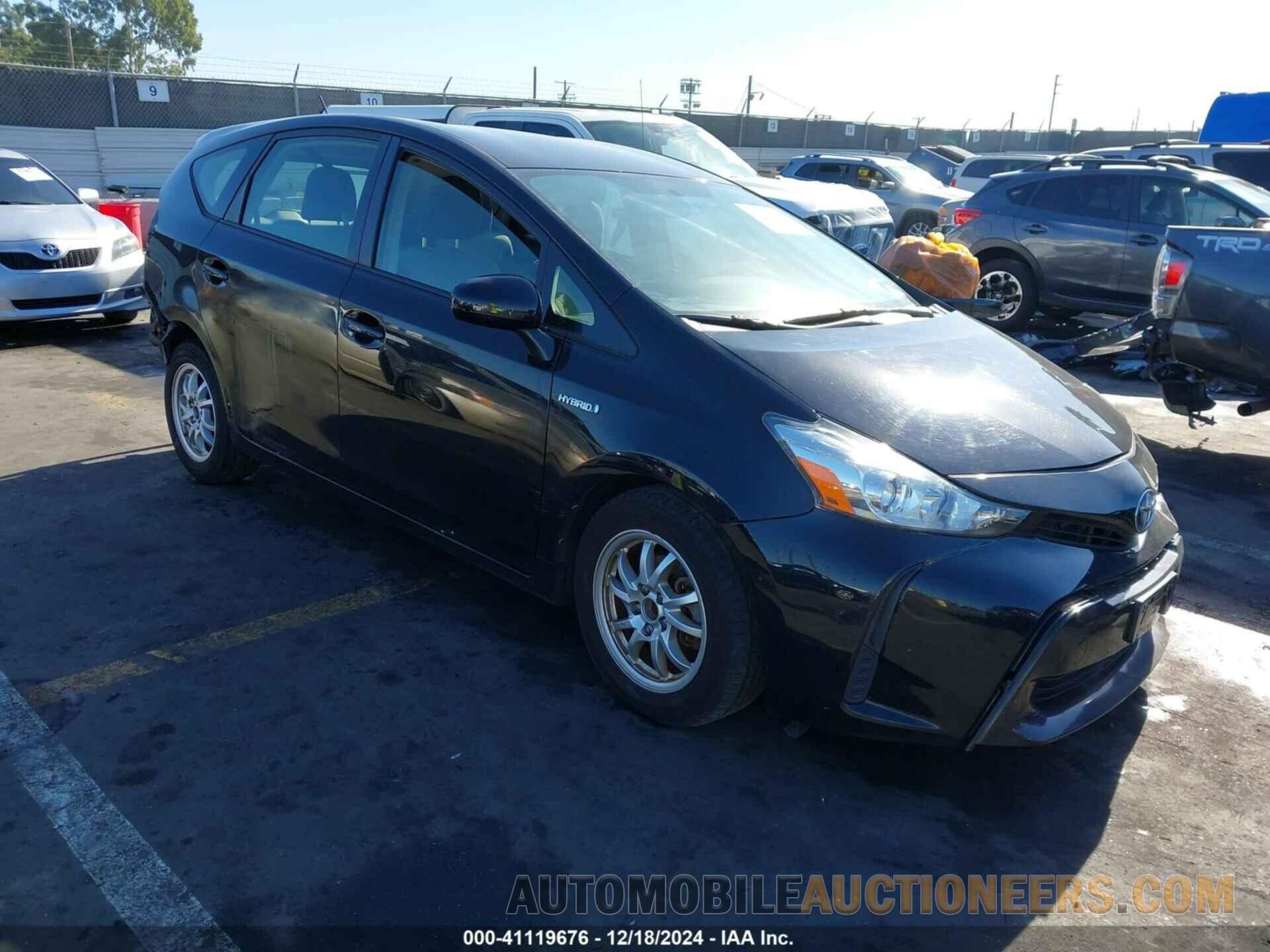 JTDZN3EU1GJ051310 TOYOTA PRIUS V 2016