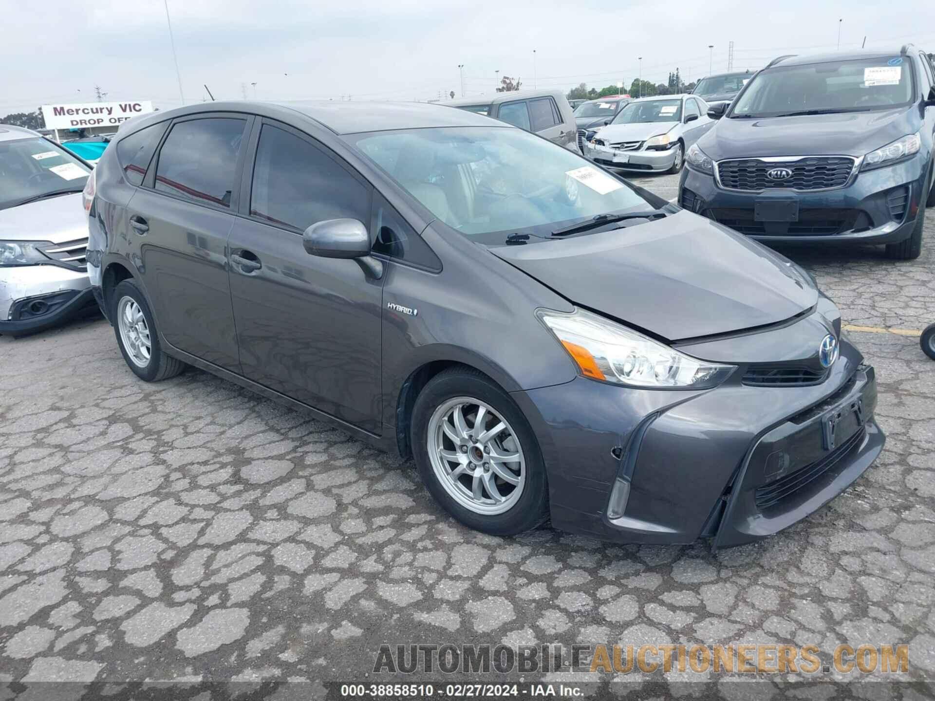 JTDZN3EU1GJ051419 TOYOTA PRIUS V 2016