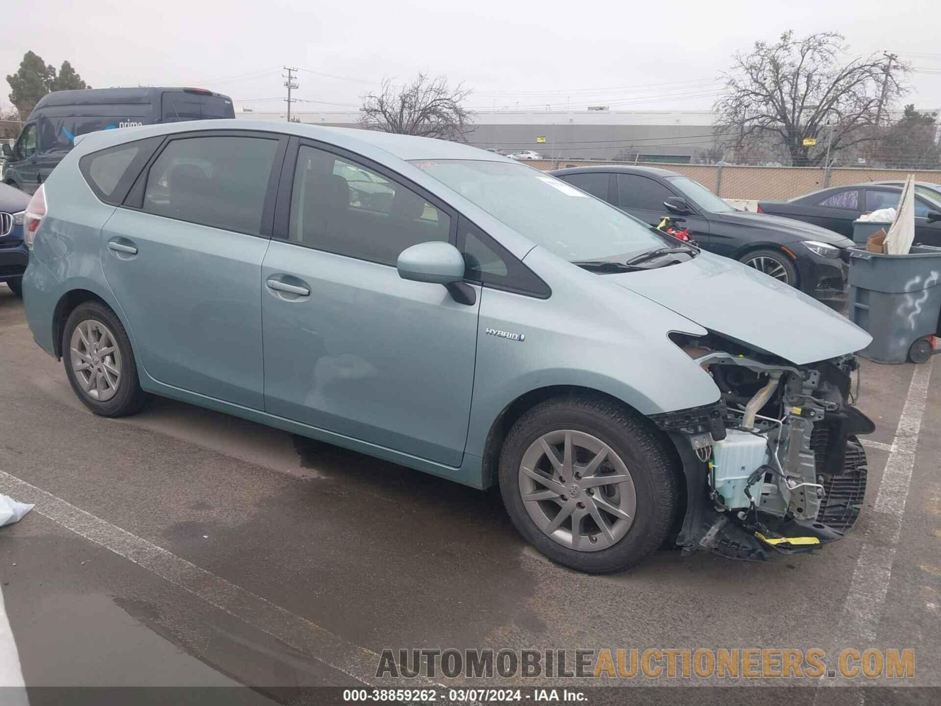 JTDZN3EU1HJ058520 TOYOTA PRIUS V 2017