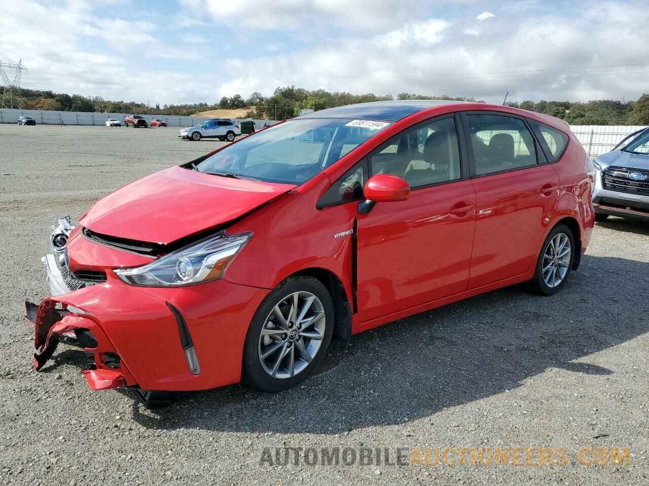 JTDZN3EU1HJ073258 TOYOTA PRIUS 2017