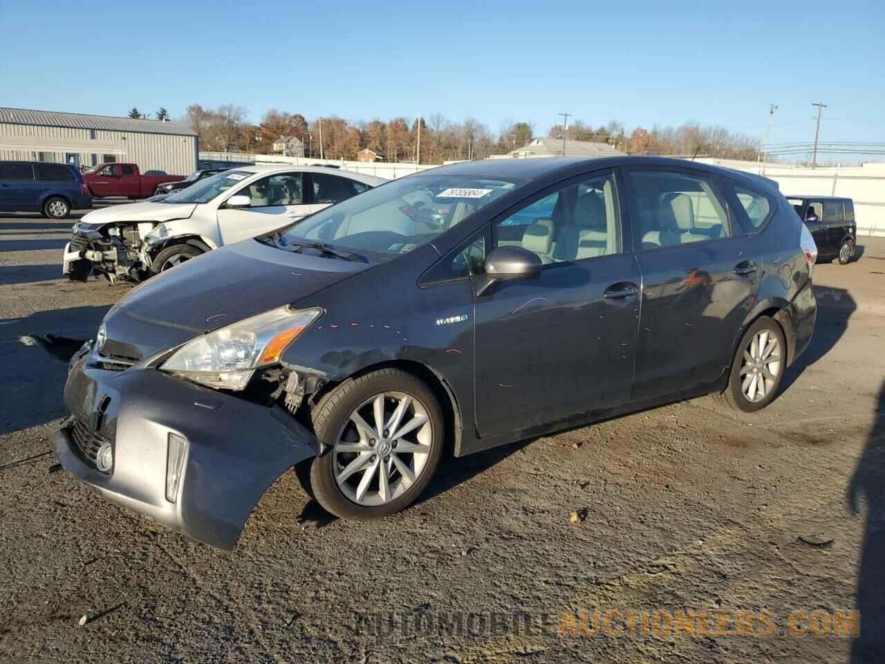 JTDZN3EU2C3060158 TOYOTA PRIUS 2012