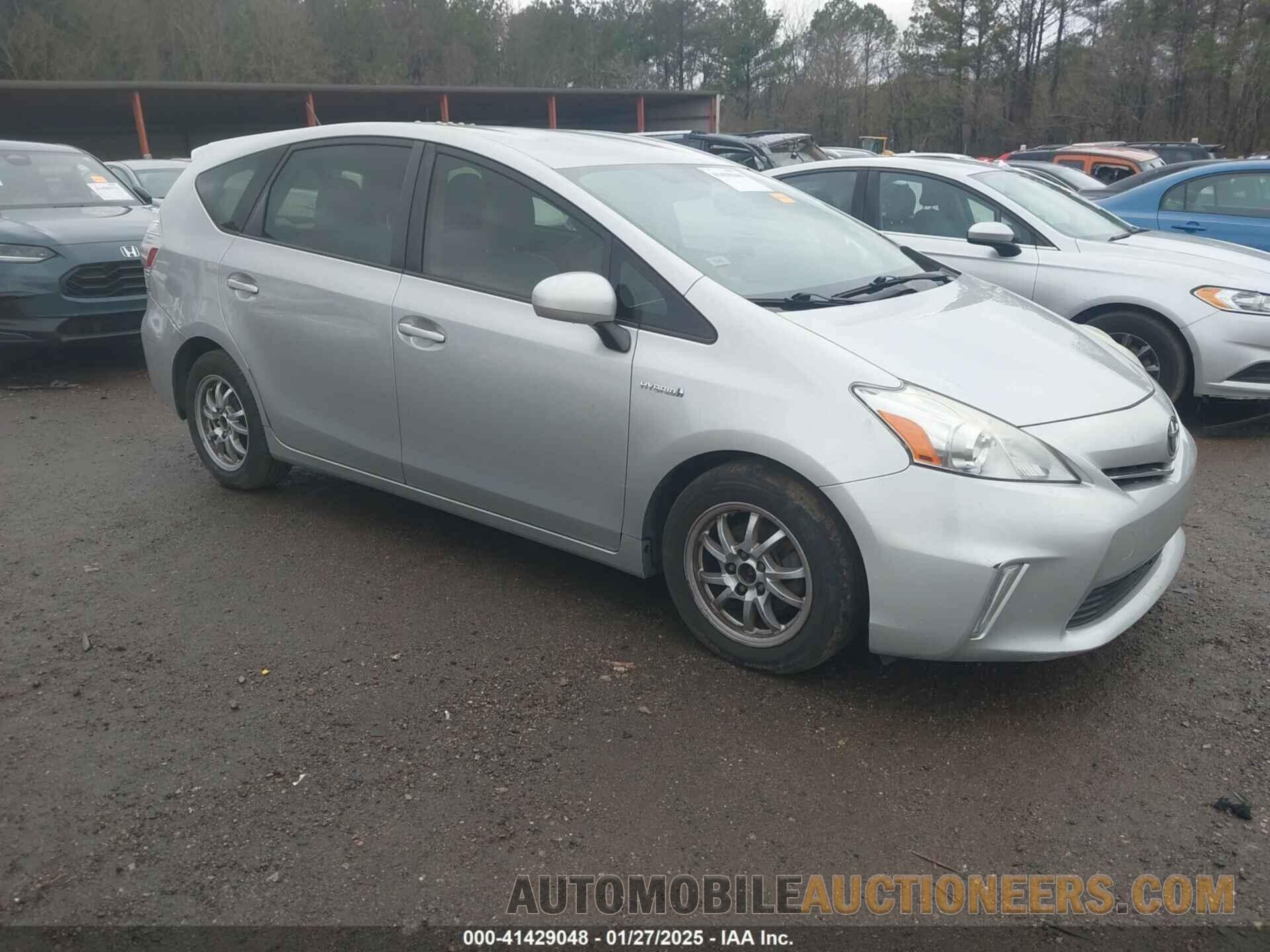 JTDZN3EU2C3092656 TOYOTA PRIUS V 2012