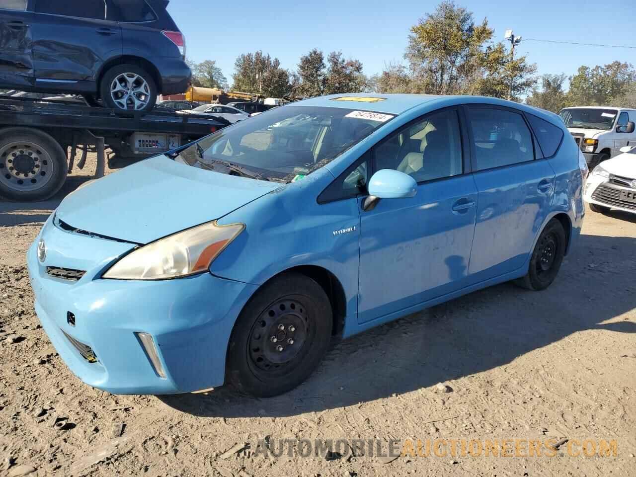 JTDZN3EU2C3102358 TOYOTA PRIUS 2012