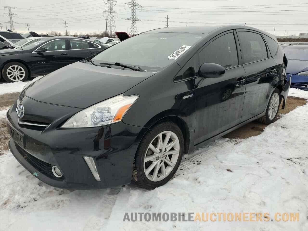 JTDZN3EU2C3109293 TOYOTA PRIUS 2012