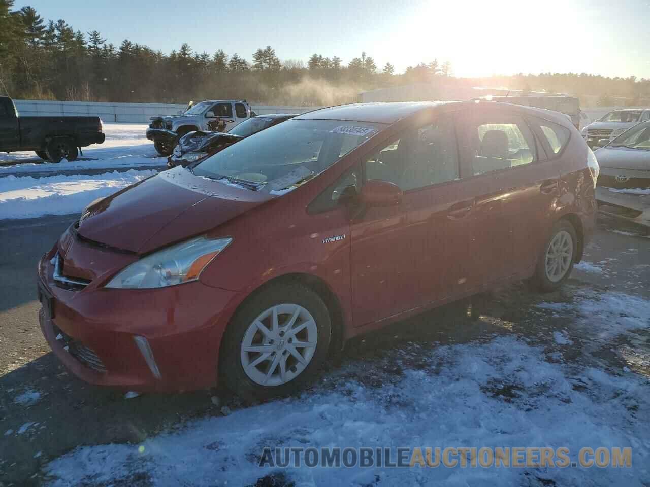 JTDZN3EU2C3121136 TOYOTA PRIUS 2012