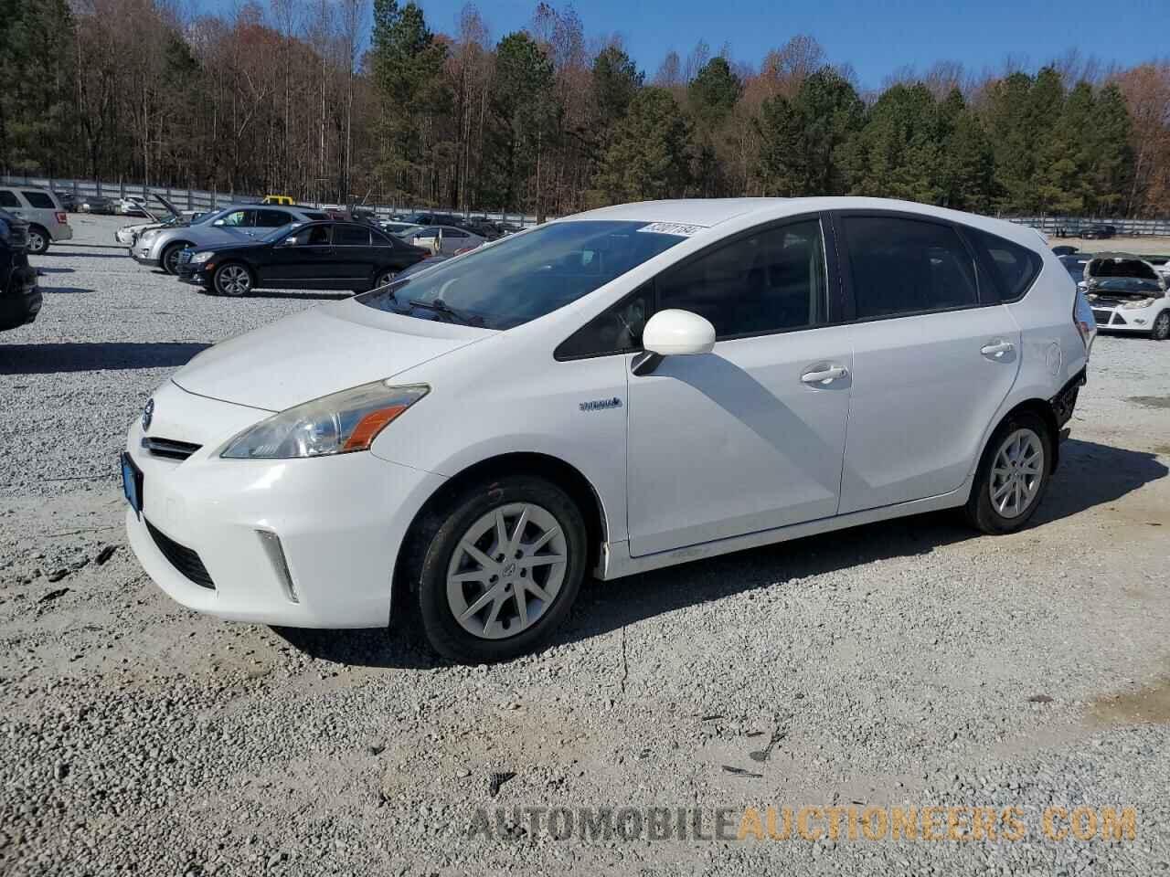 JTDZN3EU2C3130824 TOYOTA PRIUS 2012