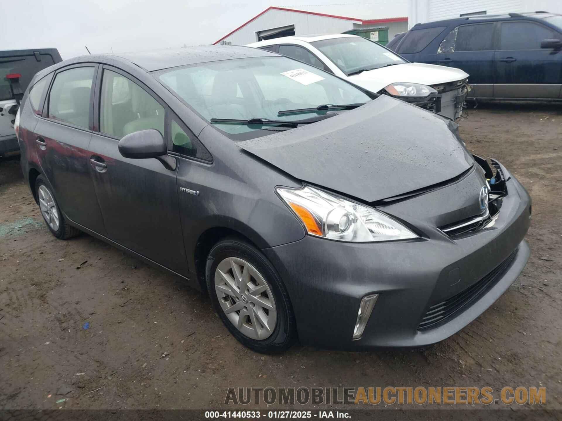 JTDZN3EU2C3171356 TOYOTA PRIUS V 2012