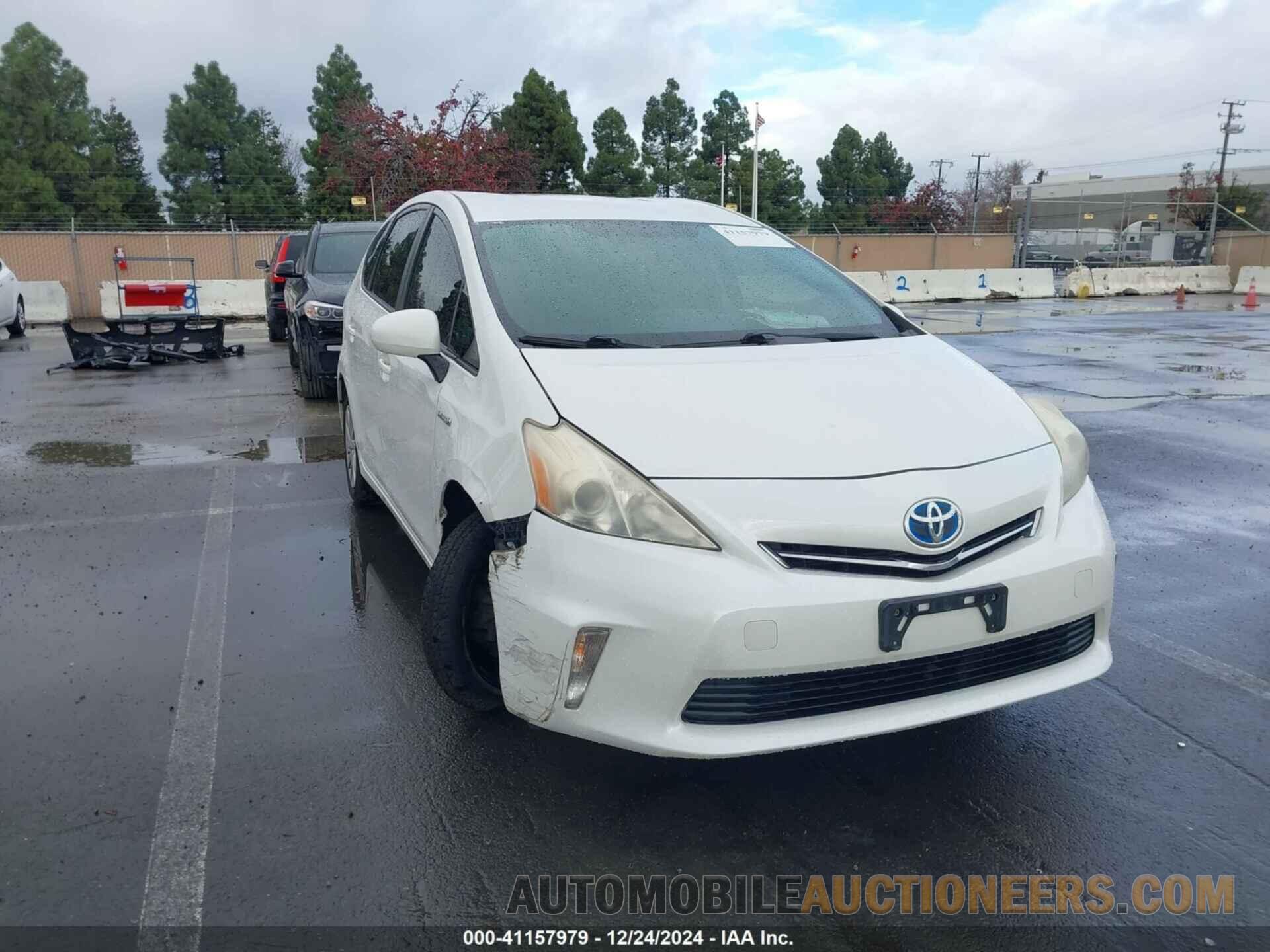 JTDZN3EU2D3194637 TOYOTA PRIUS V 2013