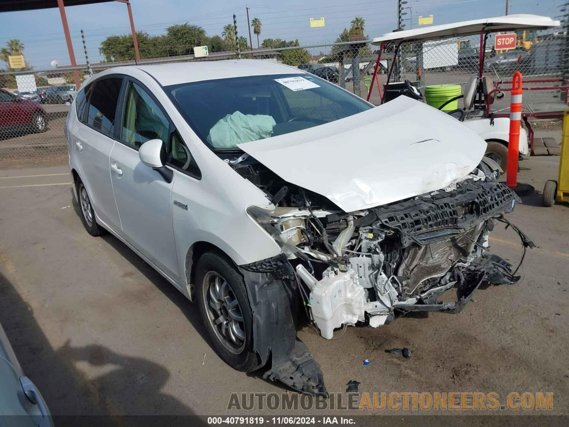 JTDZN3EU2D3257235 TOYOTA PRIUS V 2013