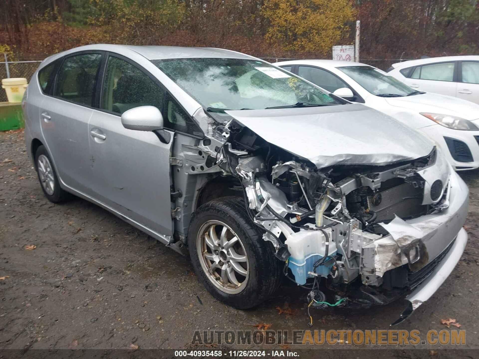 JTDZN3EU2D3287948 TOYOTA PRIUS V 2013