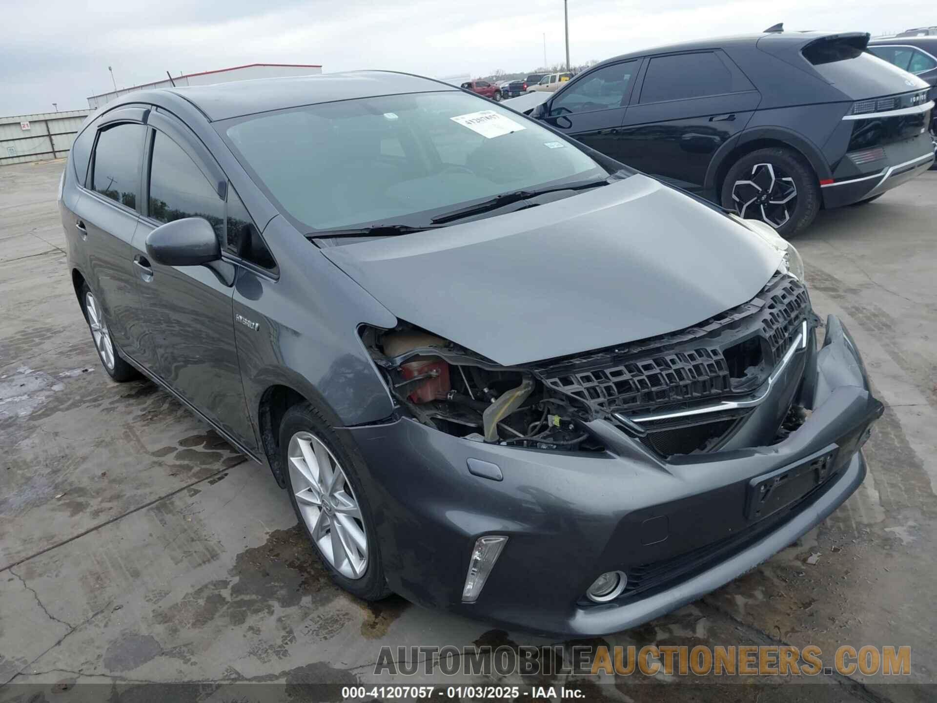 JTDZN3EU2E3321260 TOYOTA PRIUS V 2014