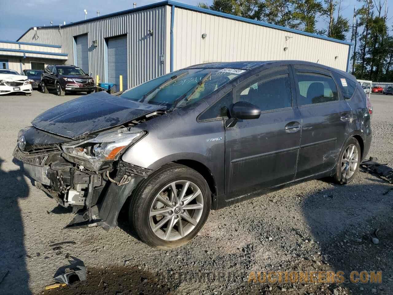 JTDZN3EU2FJ017326 TOYOTA PRIUS 2015