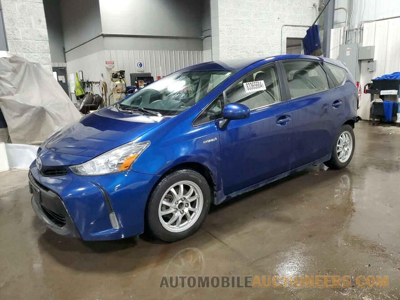 JTDZN3EU2FJ019156 TOYOTA PRIUS 2015