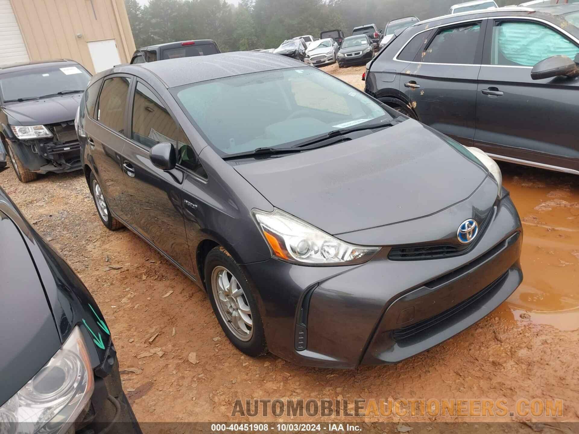 JTDZN3EU2FJ020856 TOYOTA PRIUS V 2015