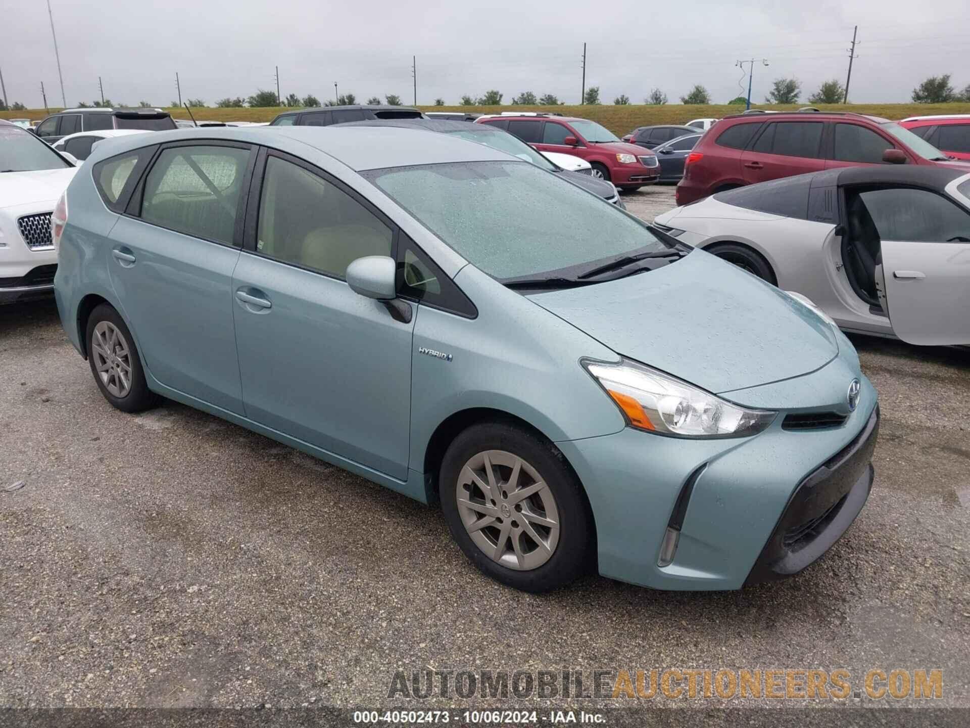 JTDZN3EU2FJ022056 TOYOTA PRIUS V 2015