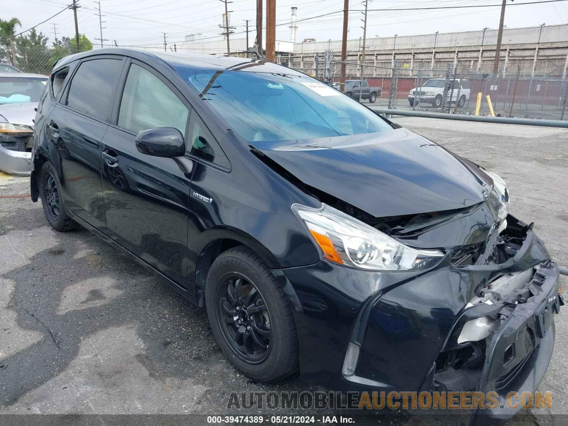 JTDZN3EU2FJ022848 TOYOTA PRIUS V 2015