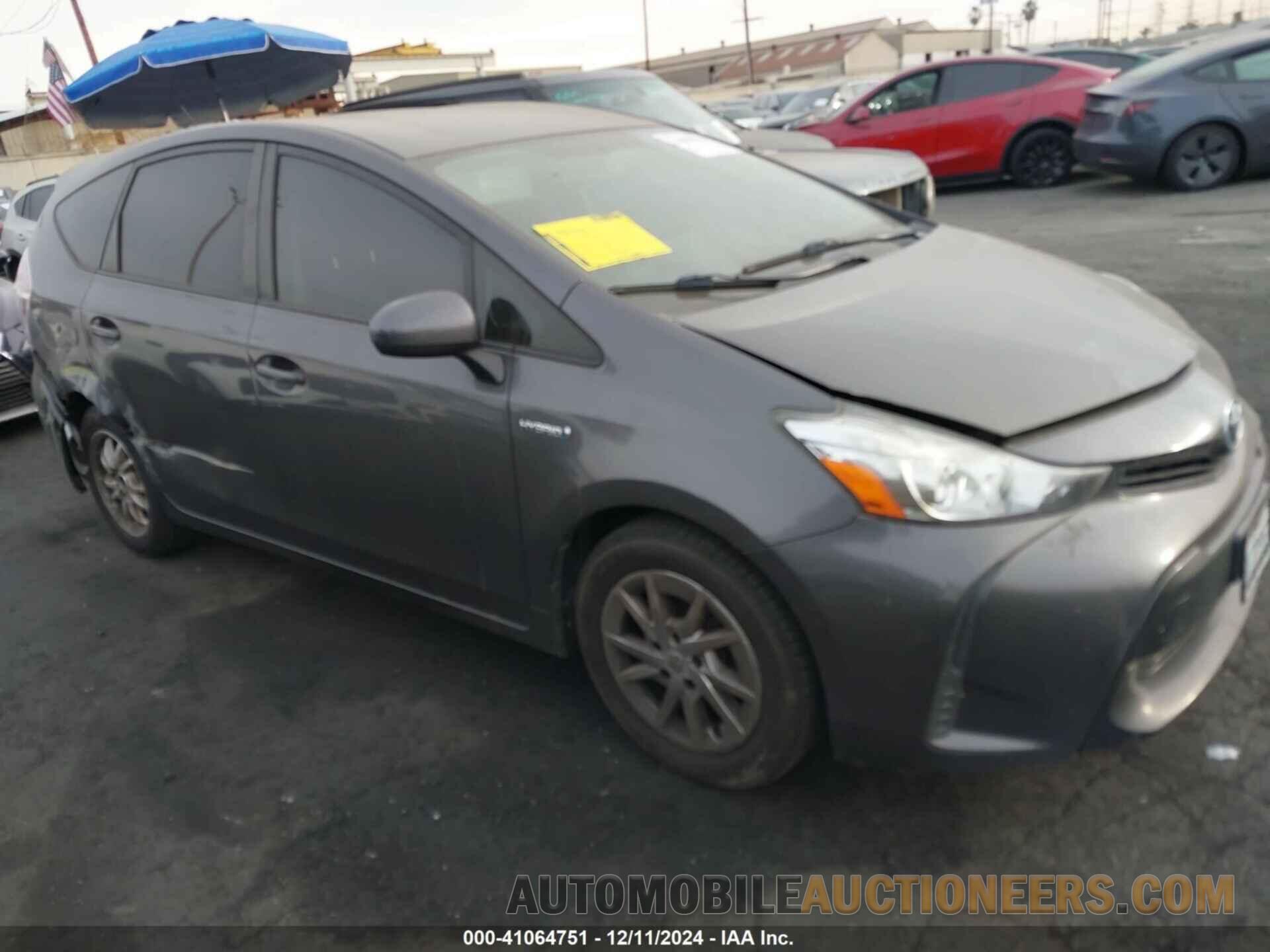 JTDZN3EU2FJ023207 TOYOTA PRIUS V 2015