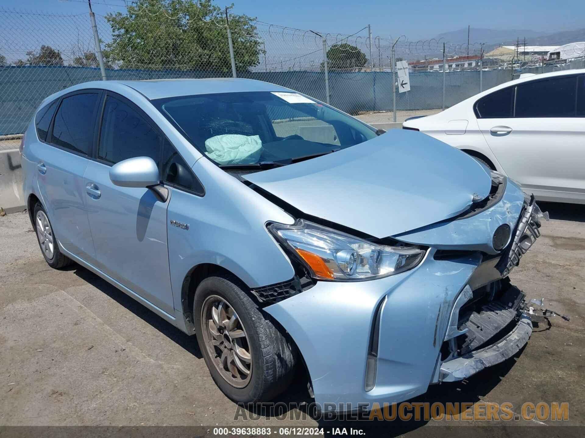 JTDZN3EU2FJ029749 TOYOTA PRIUS V 2015