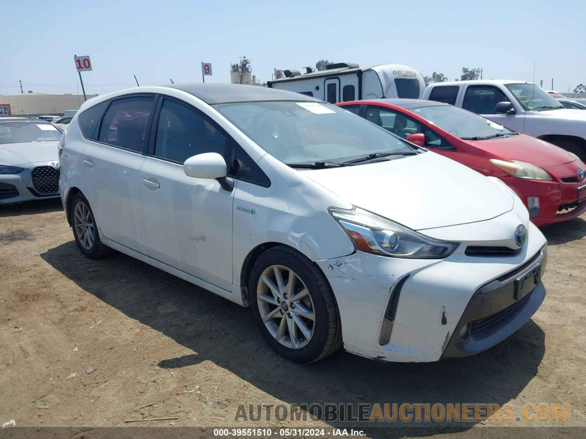 JTDZN3EU2FJ031758 TOYOTA PRIUS V 2015