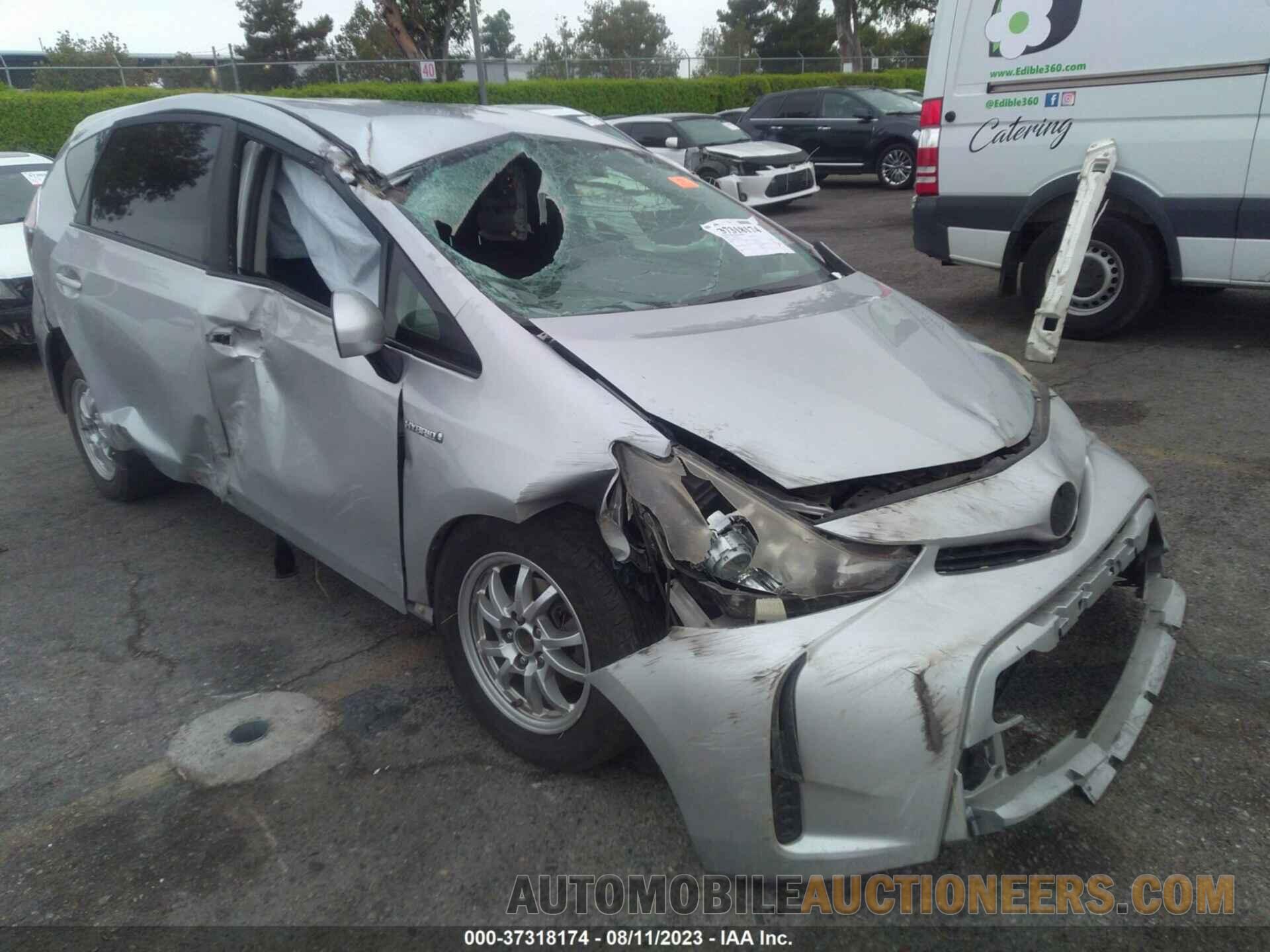 JTDZN3EU2FJ033154 TOYOTA PRIUS V 2015