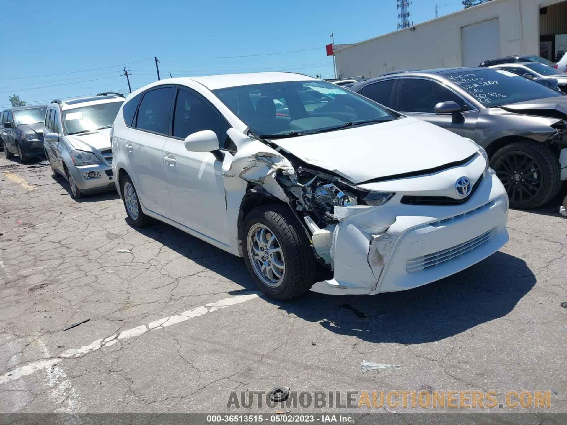 JTDZN3EU2FJ035406 TOYOTA PRIUS V 2015