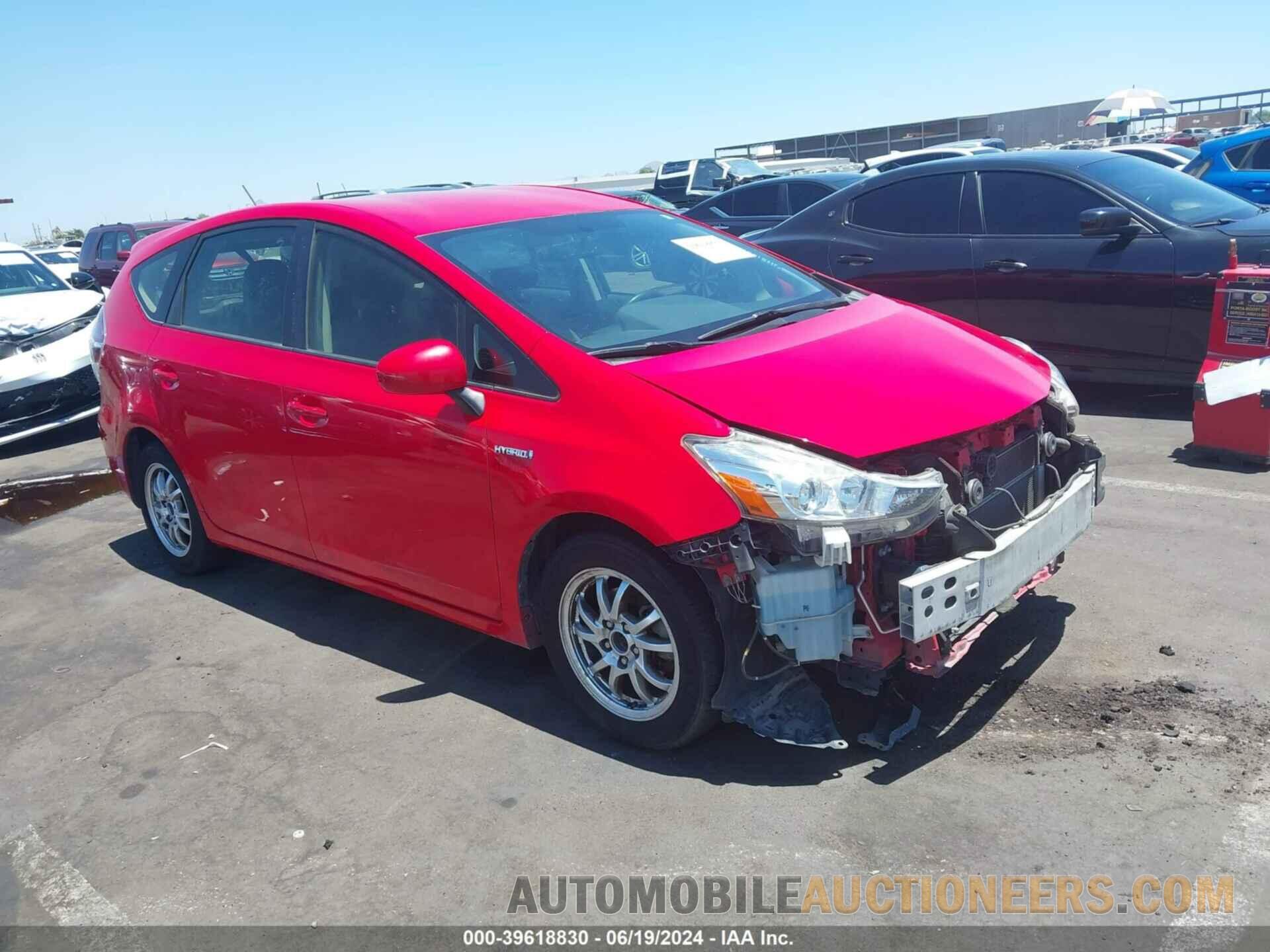 JTDZN3EU2FJ036281 TOYOTA PRIUS V 2015