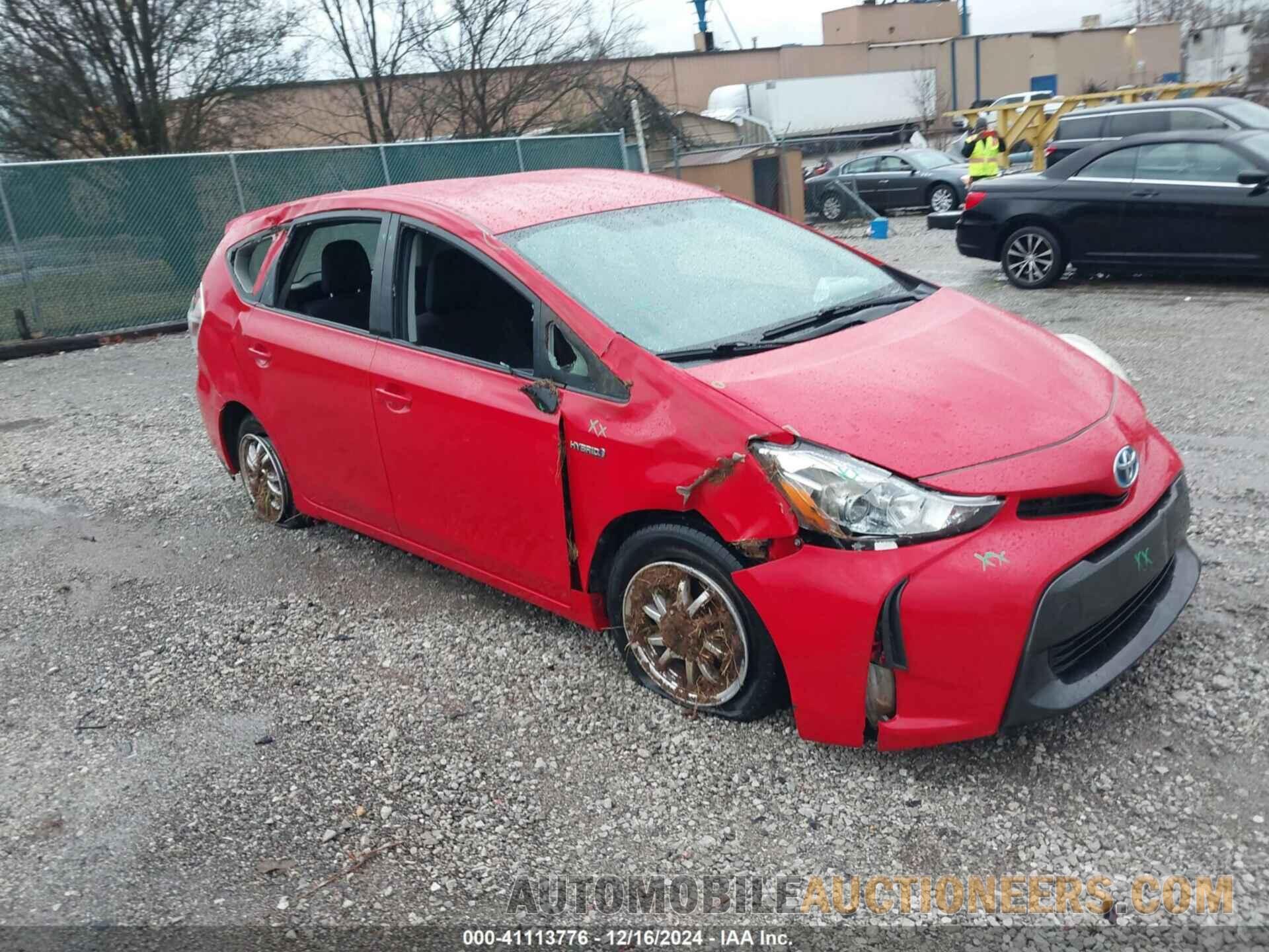 JTDZN3EU2FJ038256 TOYOTA PRIUS V 2015