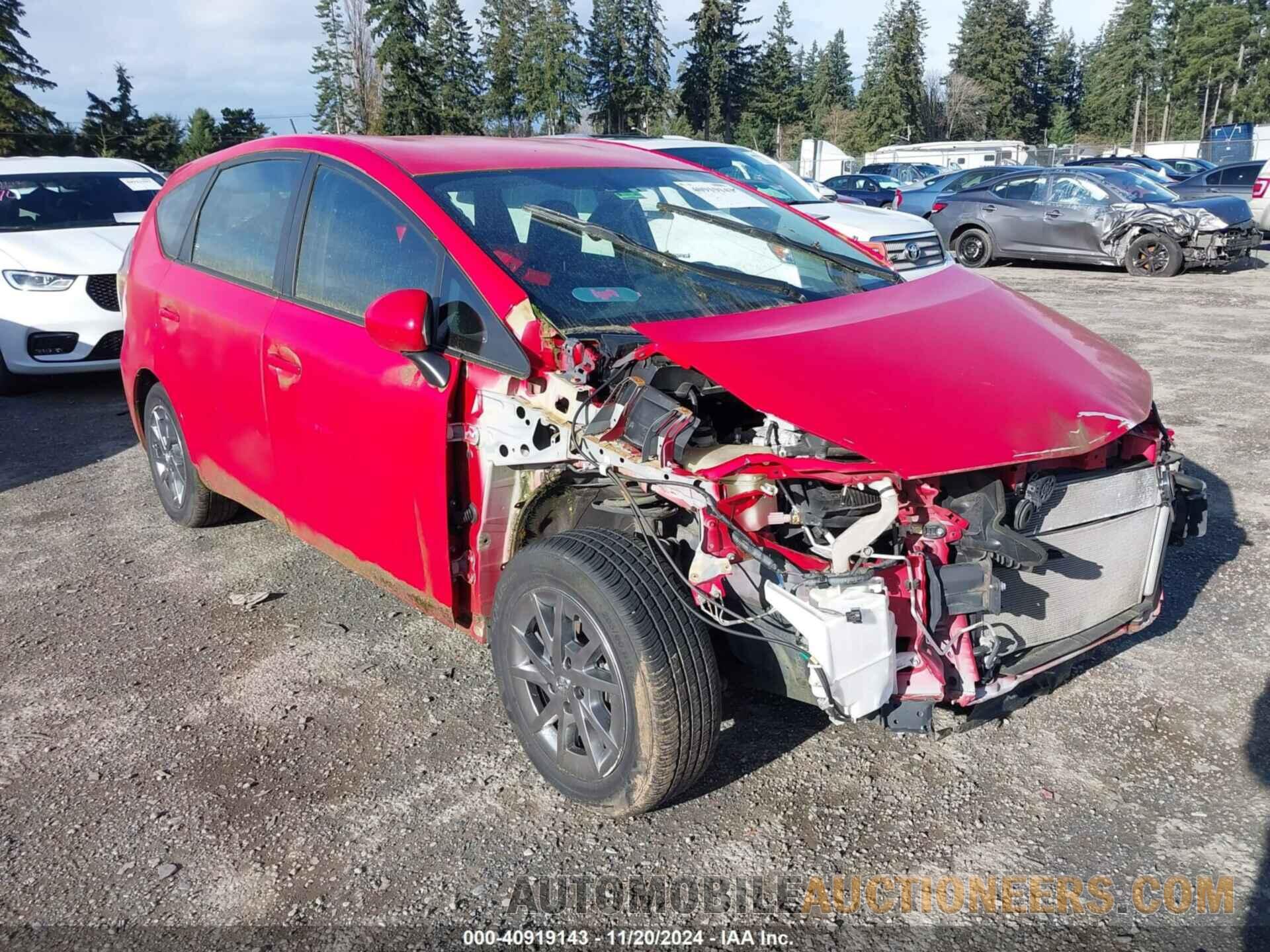 JTDZN3EU2FJ040623 TOYOTA PRIUS V 2015