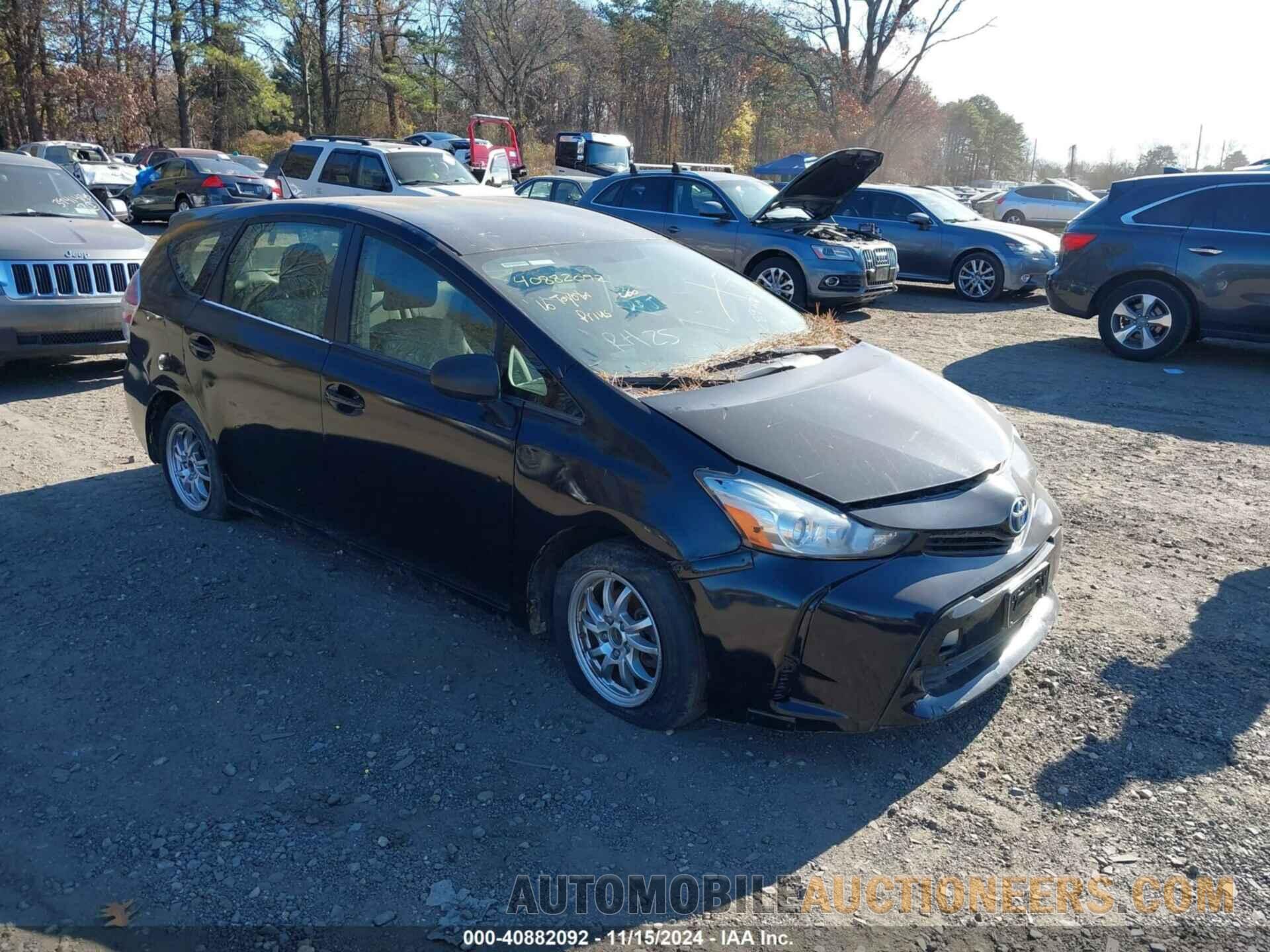 JTDZN3EU2GJ044964 TOYOTA PRIUS V 2016