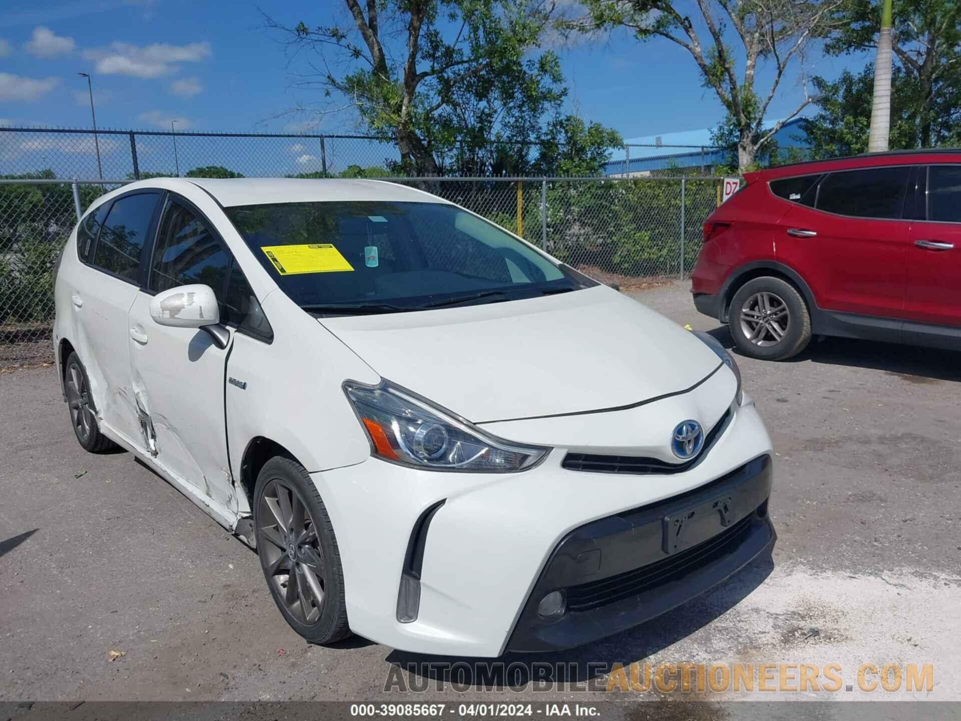 JTDZN3EU2GJ046889 TOYOTA PRIUS V 2016