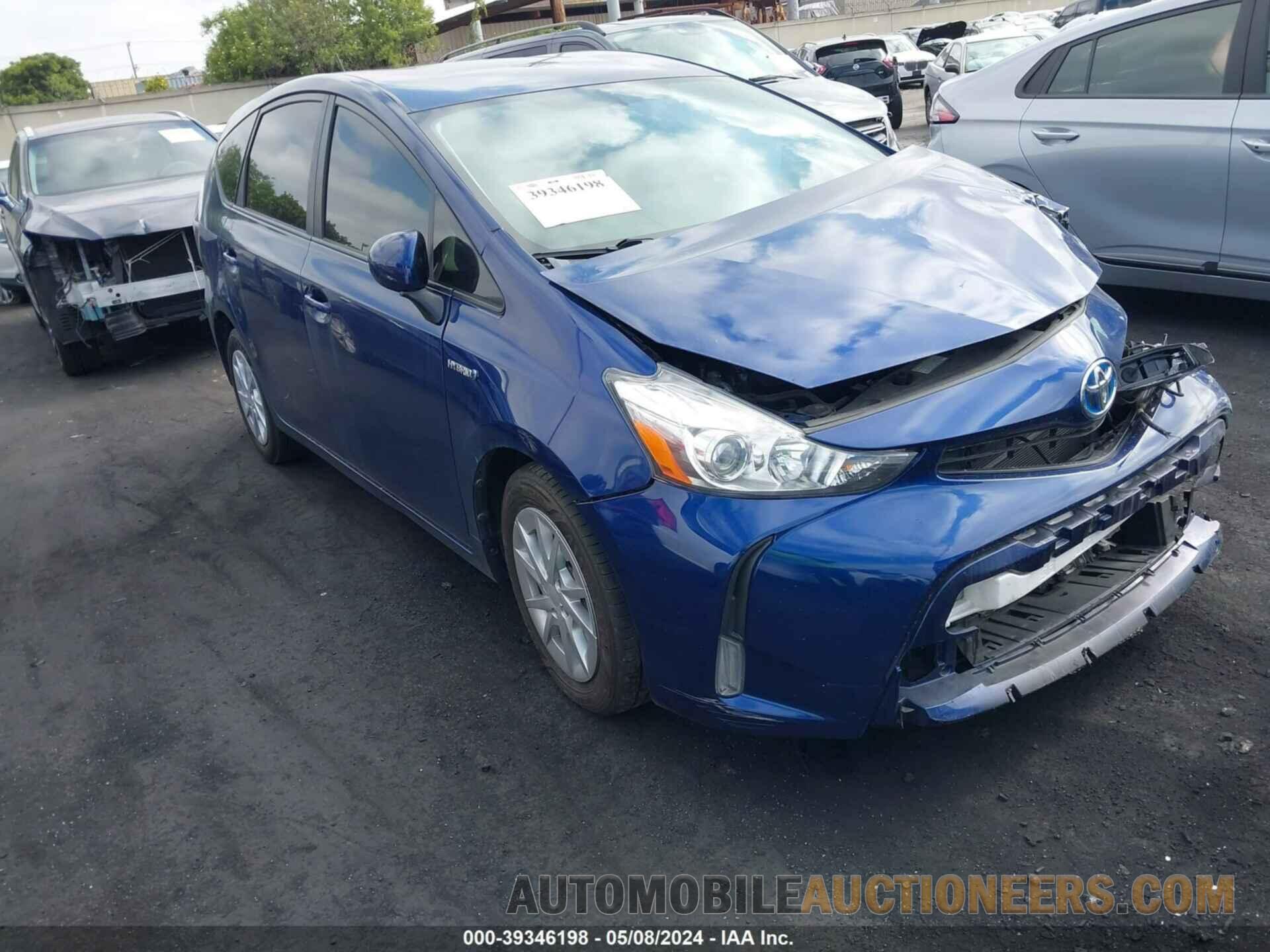 JTDZN3EU2GJ048352 TOYOTA PRIUS V 2016