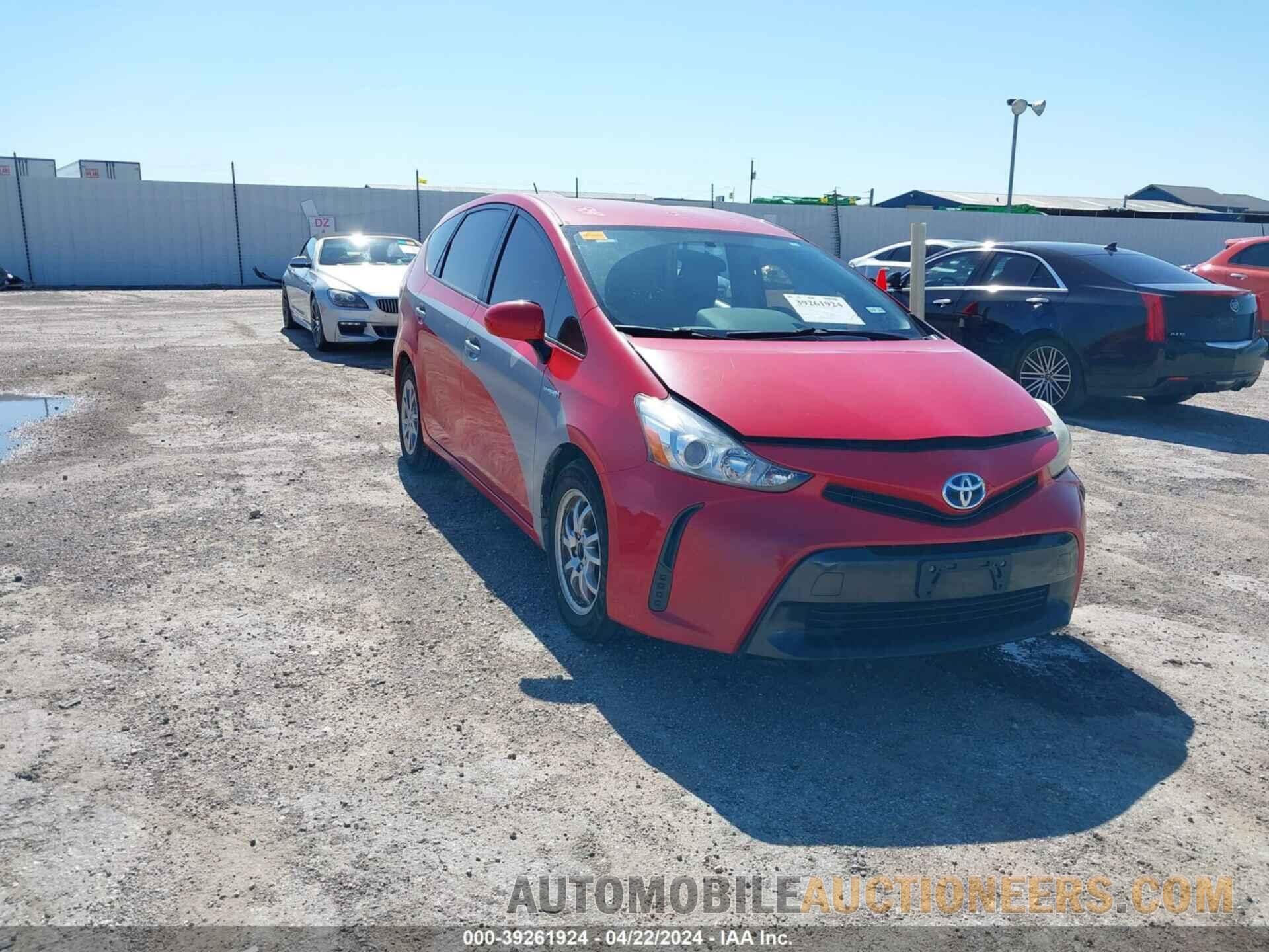 JTDZN3EU2GJ055303 TOYOTA PRIUS V 2016