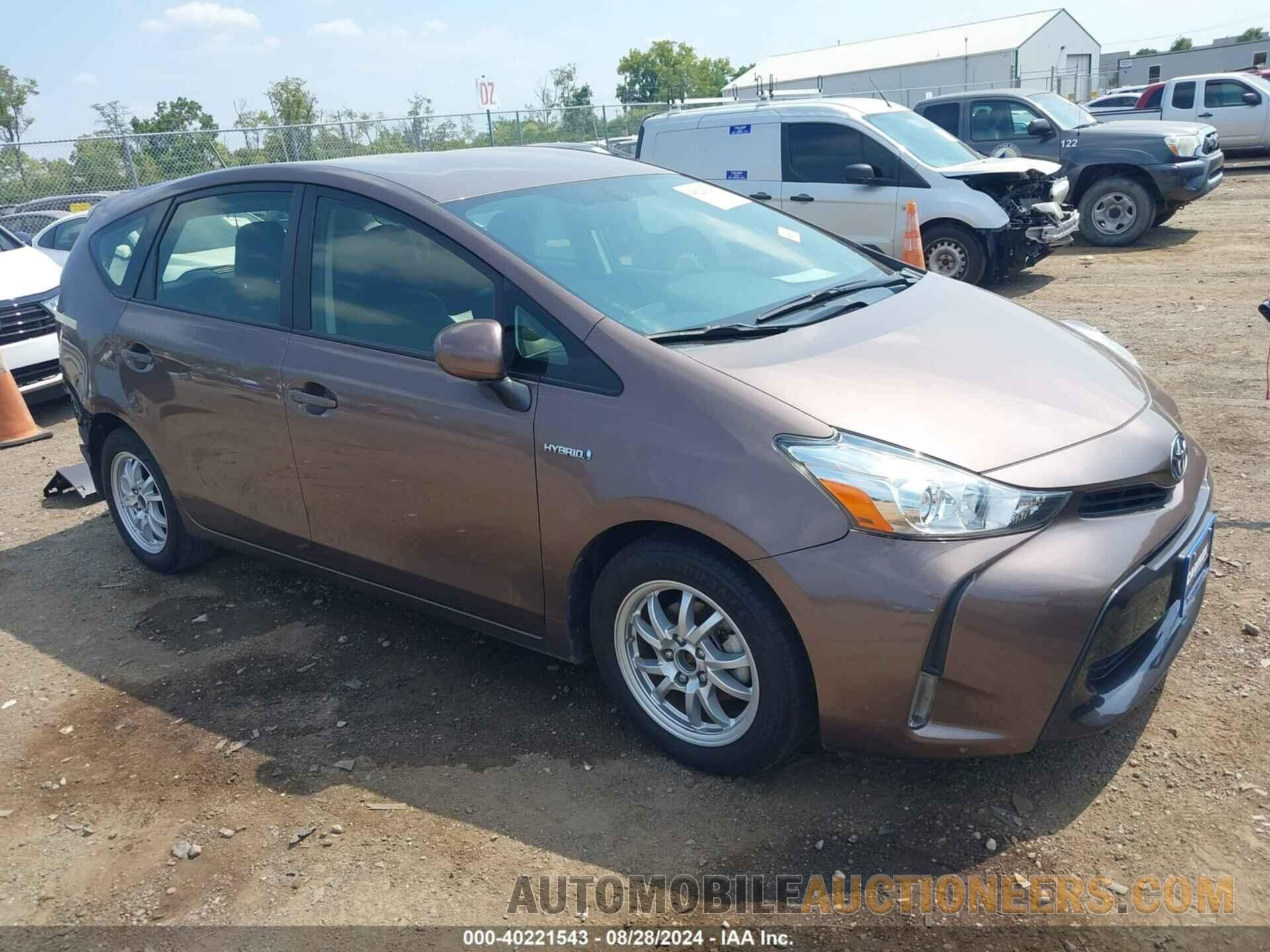 JTDZN3EU2HJ063807 TOYOTA PRIUS V 2017