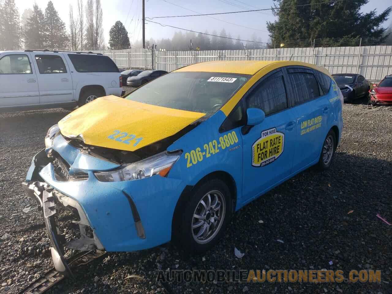 JTDZN3EU2HJ069963 TOYOTA PRIUS 2017