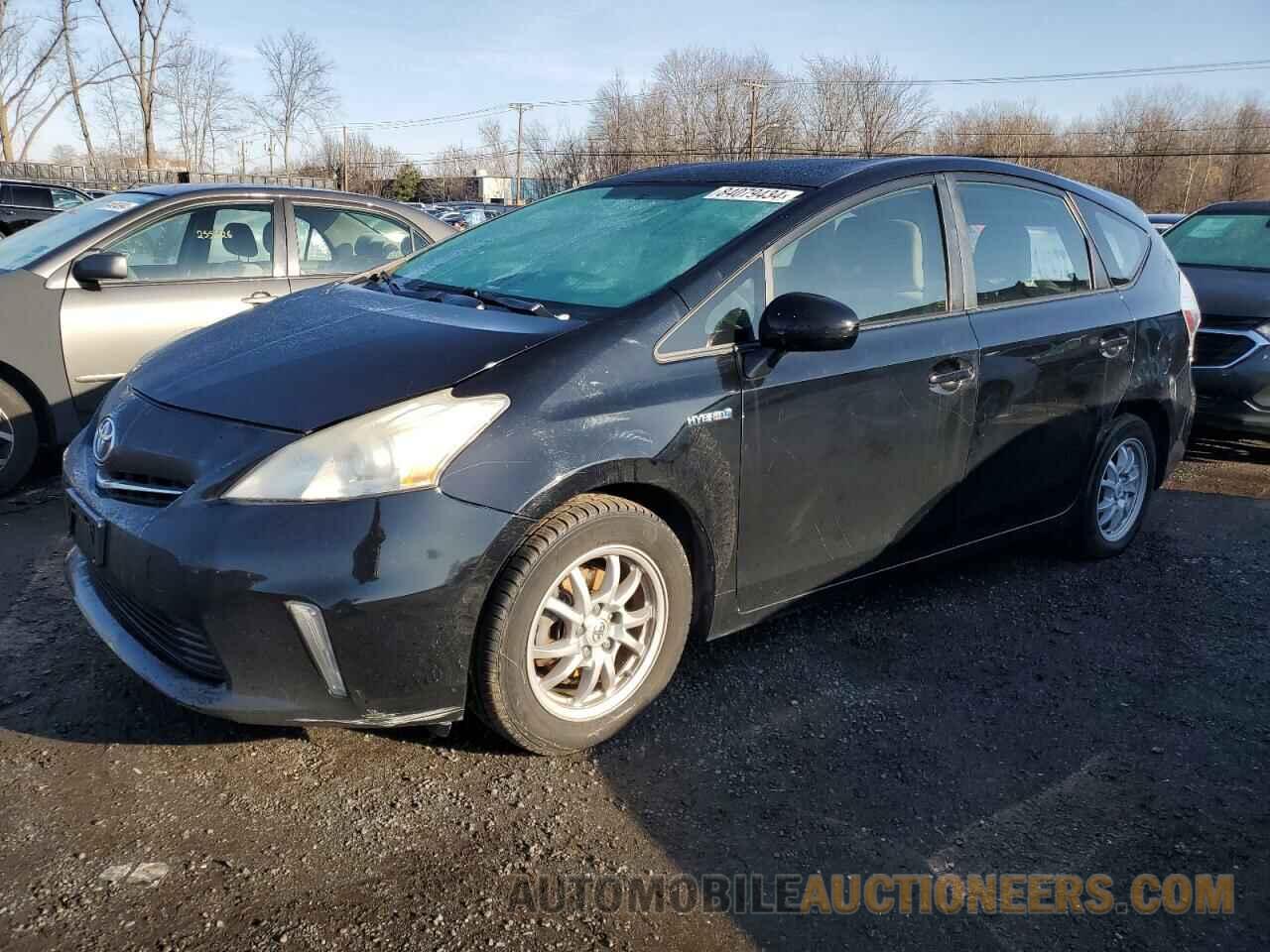 JTDZN3EU3C3082184 TOYOTA PRIUS 2012