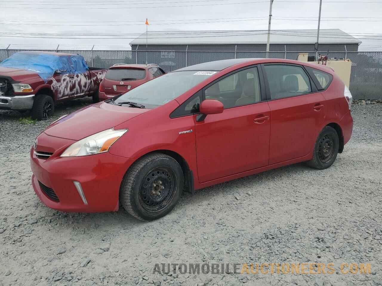 JTDZN3EU3C3137586 TOYOTA PRIUS 2012