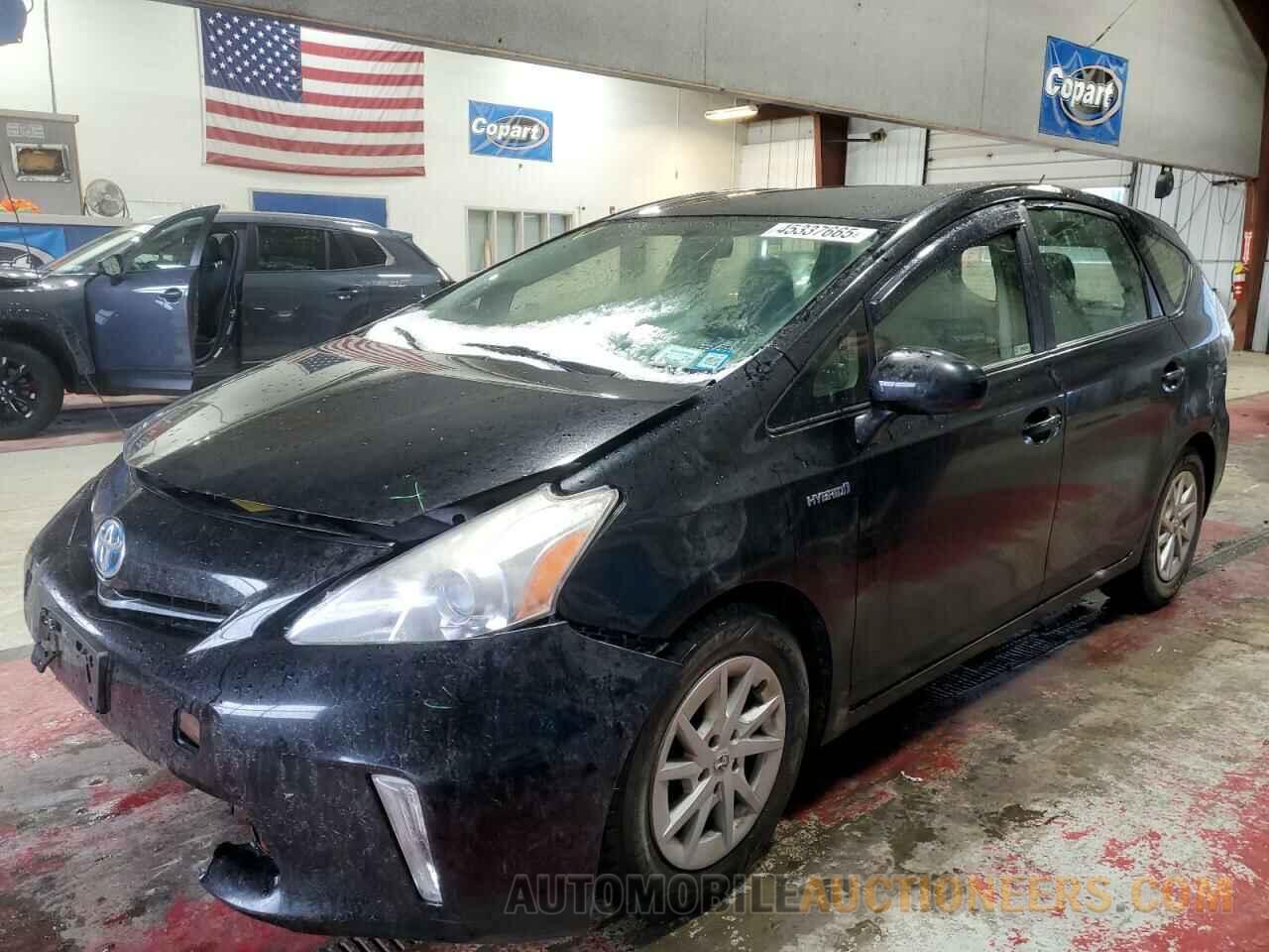 JTDZN3EU3C3162147 TOYOTA PRIUS 2012