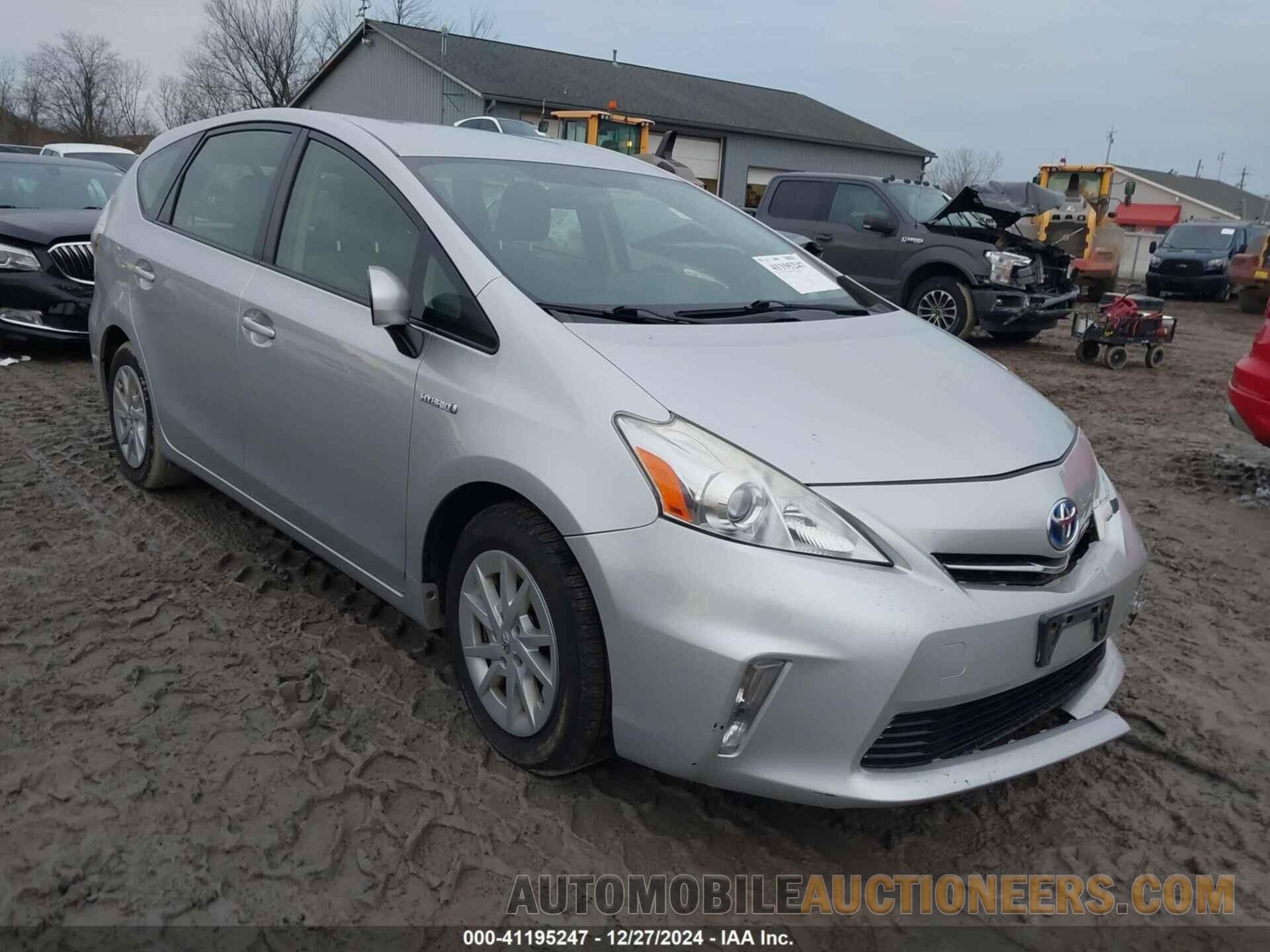 JTDZN3EU3C3174251 TOYOTA PRIUS V 2012