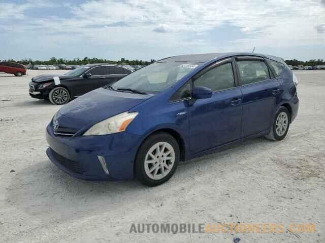 JTDZN3EU3D3247975 TOYOTA PRIUS 2013