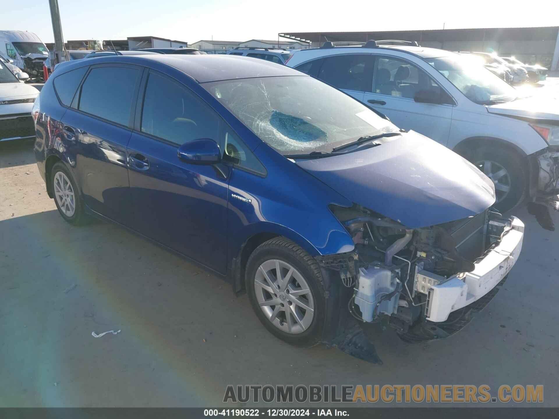 JTDZN3EU3D3259897 TOYOTA PRIUS V 2013