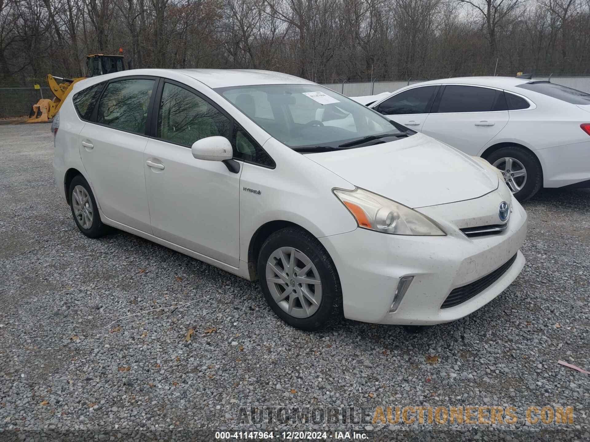 JTDZN3EU3E3331117 TOYOTA PRIUS V 2014