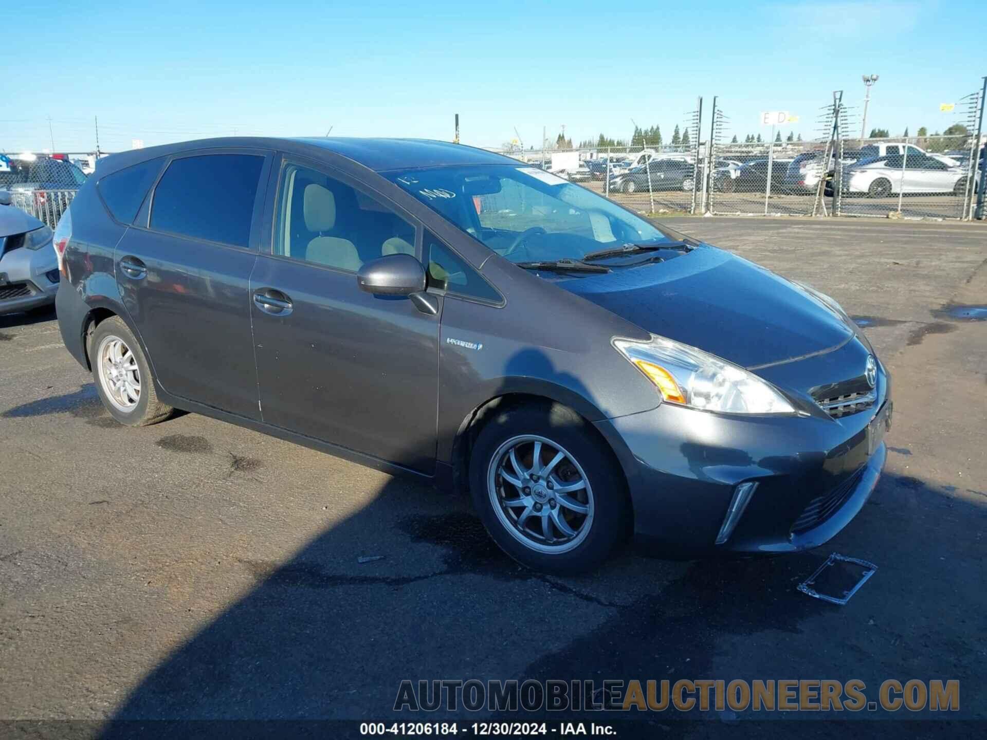 JTDZN3EU3E3362187 TOYOTA PRIUS V 2014